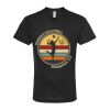 Unisex Poly-Rich V-Neck T-Shirt Thumbnail