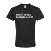 Unisex Poly-Rich V-Neck T-Shirt Thumbnail