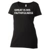 Women's Poly-Rich Scoop Neck T-Shirt Thumbnail